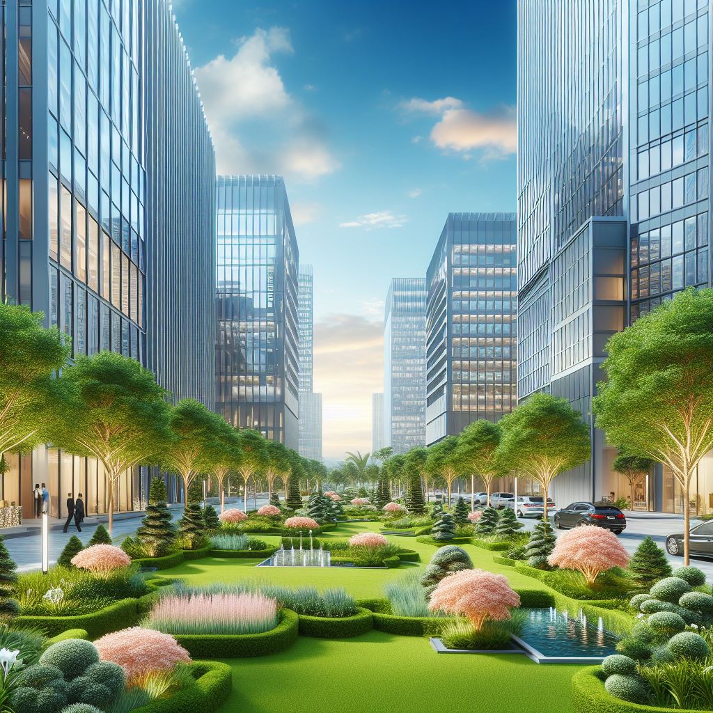 杭州云狐科技园：定制绿色植被服务打造宜居办公环境文章配图
